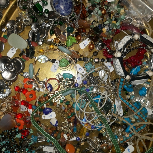 SOLD!!Semi precious stone jewelry lot - Picture 5 of 12